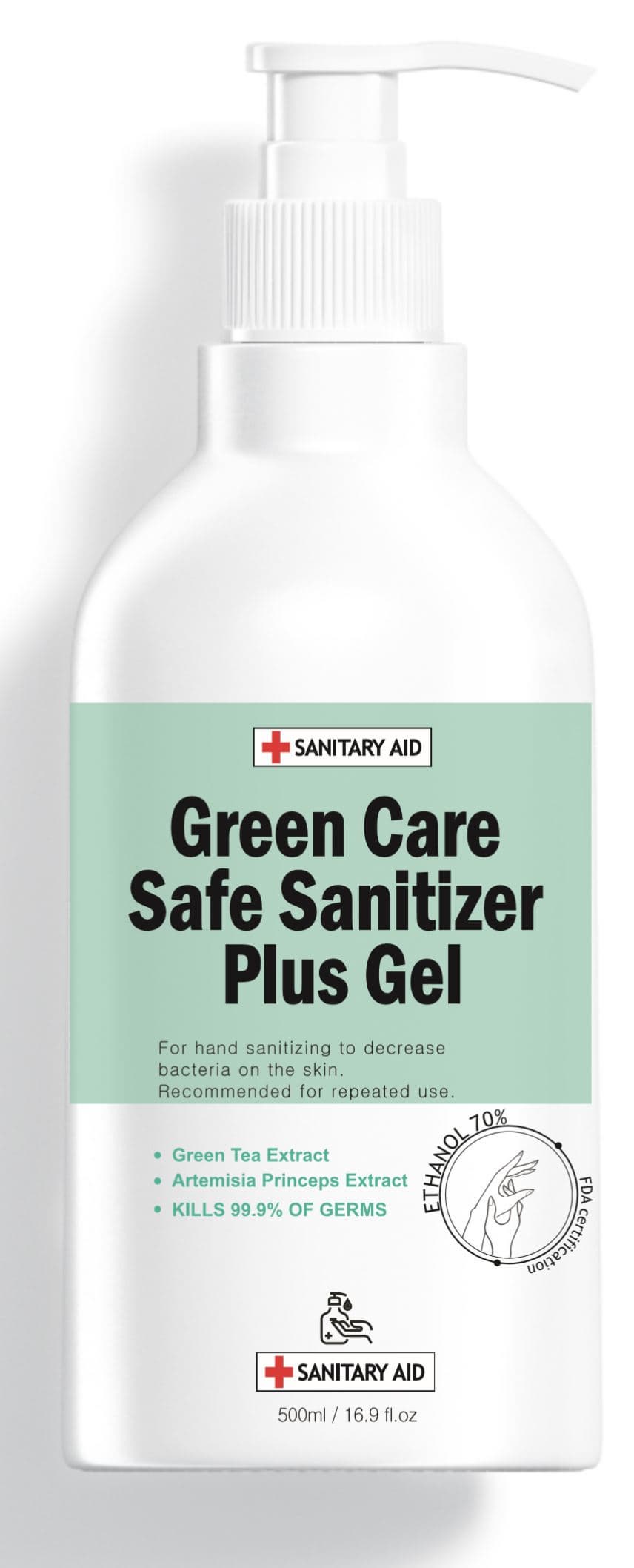 Pure and Safe Hand Sanitizer Plus Gel