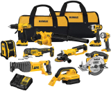 DEWALT 20V MAX Power Tool Combo Kit_ 10_Tool Cordless Power Tool Set with 2 Batteries and Charger