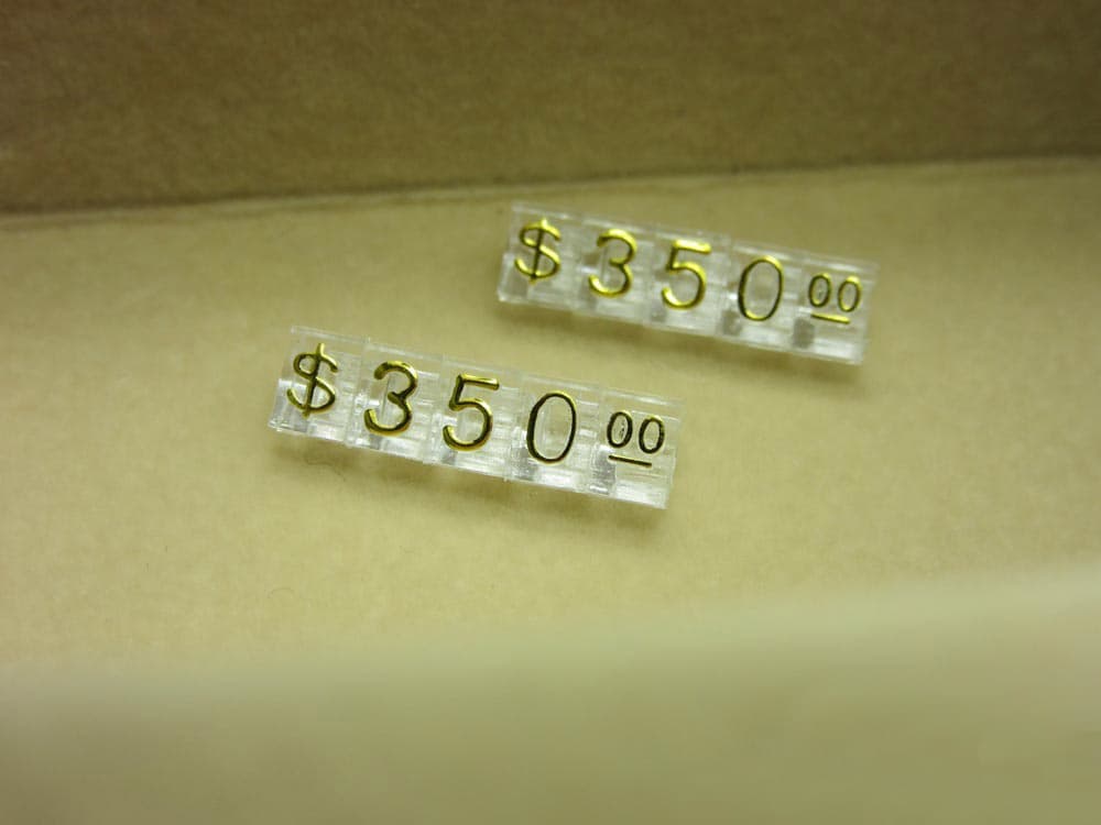 Jewellery Store Price Tag Display Cube Pricing Tags - China Plastic Price  Cube and Pricing Cube price