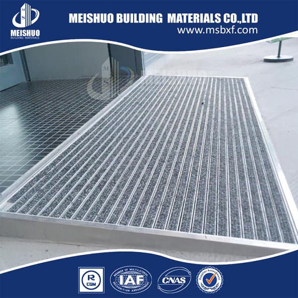 Dirt Removal Outdoor Indoor Aluminum Door Mat Tradekorea