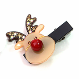 Christmas / X-mas  rudolf hair clamp