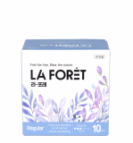 Organic cover sanitary pads LA FORET Regular
