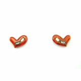 Candy Heart earring / earrings 