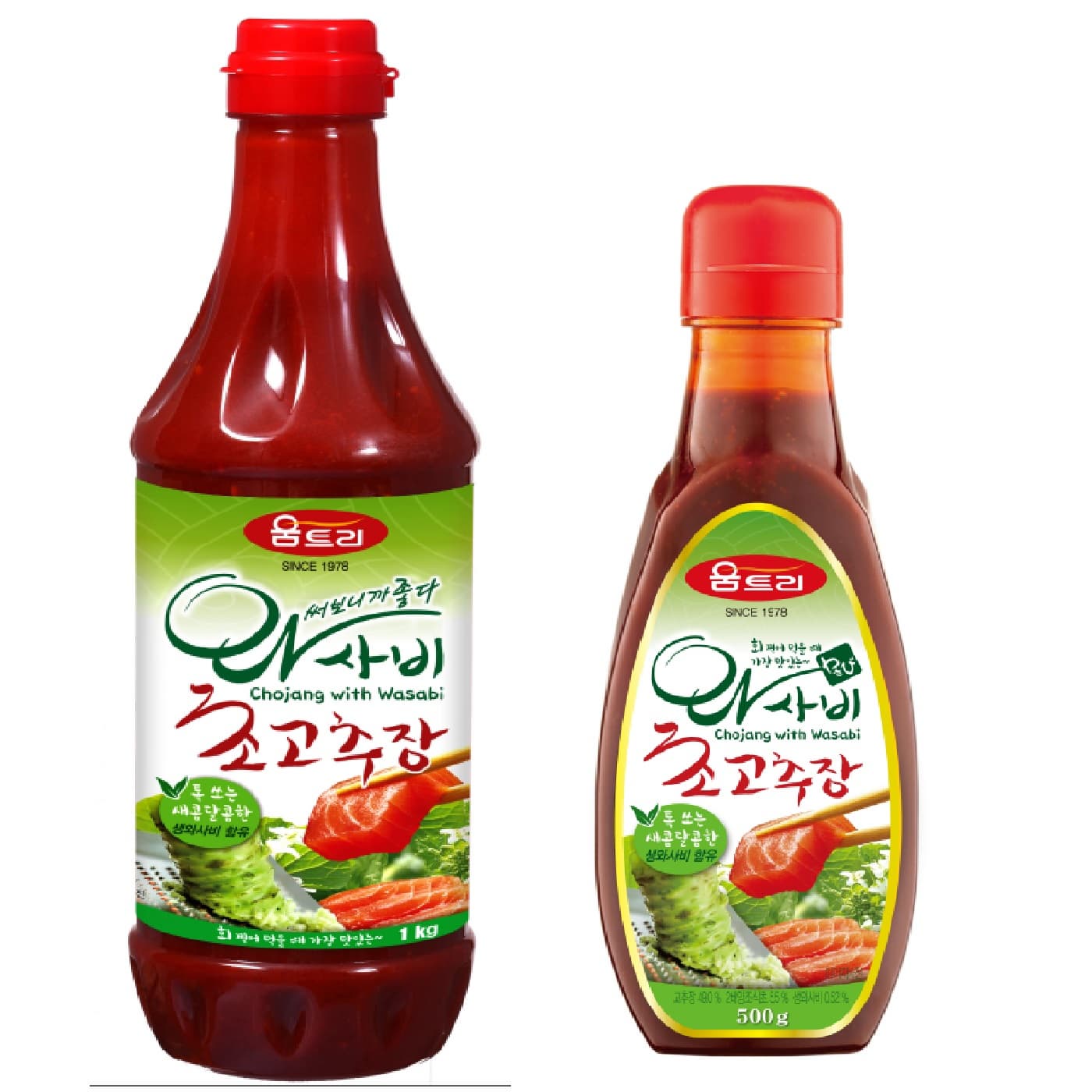 Woomtree Sweet_Spicy Red Chili Pepper Sauce with wasabi