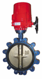 Center Lined Butterfly Valve, Electric Motor Operator 