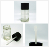 Round Type Glass Bottle with Plastic Tip