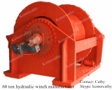 60 ton hydraulic winch manufacturer marine winch