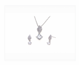 JEWELKOREA Set-Earring+Necklace SNE11C