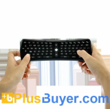 Wireless Mini QWERTY Keyboard with Motion Control Mouse for Mac, Computers, Android TV Boxes