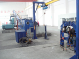 alloy rod continuous casting and rolling line