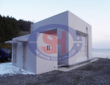 Blast pressure laboratory and hydraulic pressure equipment room