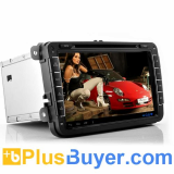 Road Elite - 8 Inch 2 DIN Android 4.0 Car DVD Player For Volkswagen (3G, WiFi, GPS, 800x480)