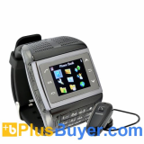 Panther - 1.3 inch Touchscreen Mobile Phone Watch with Keypad (Bluetooth, Quadband)