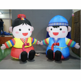 Boys and girls in hanbok  Inflatables
