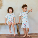 Yummy time_ Tencel_ Modal short Pajamas set_ Ivory