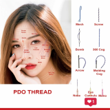 CE approved Absorbable non_surgical DVL PDO Thread combination with Dermal filler