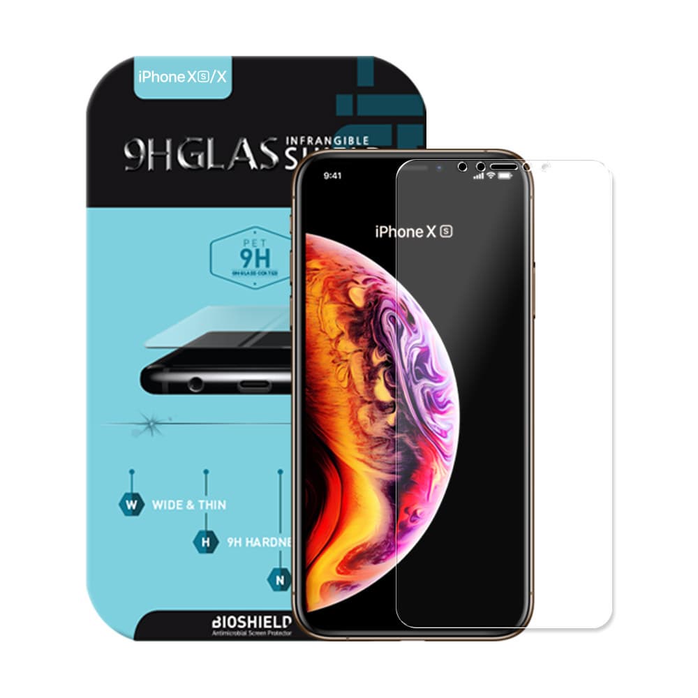 Infrangible 9H Glas Shield Air screen protector for iPhone XS