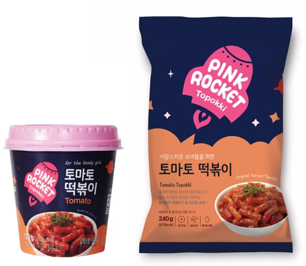 Pink Rocket Tomato Topokki