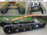 1-20 ton rubber track frame(made in China)