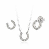JEWELKOREA Jewelry Set-Earring+Necklace WS2C