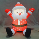 Red Santa with Starlight inflatable _Customized_