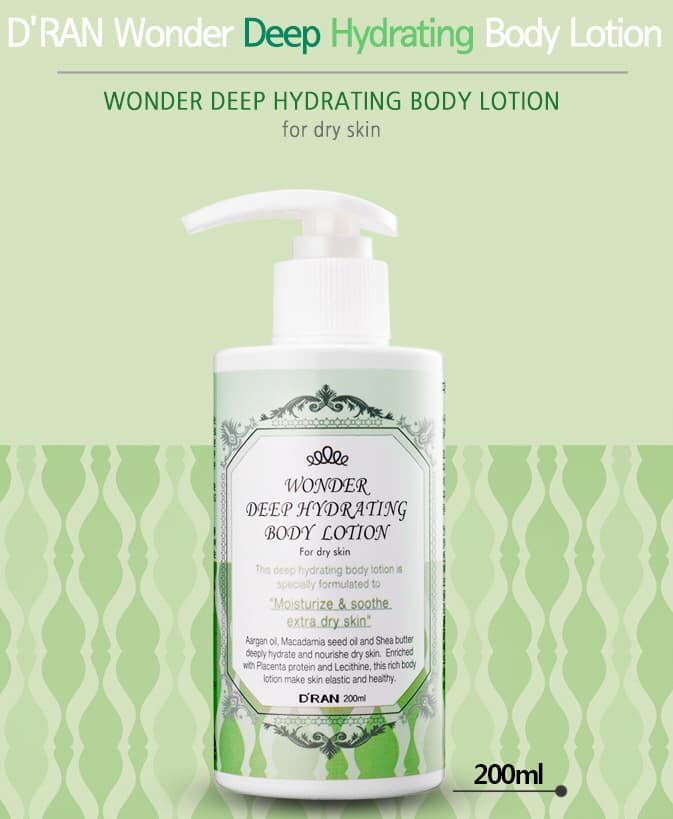 deeply moisturizing body lotion