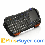 Mini Bluetooth QWERTY Keyboard with Touch Mouse Pad - For iOS, Android, and Windows