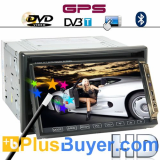 Road King - 7 Inch HD Car DVD Player with Dual Zone, GPS and DVB-T