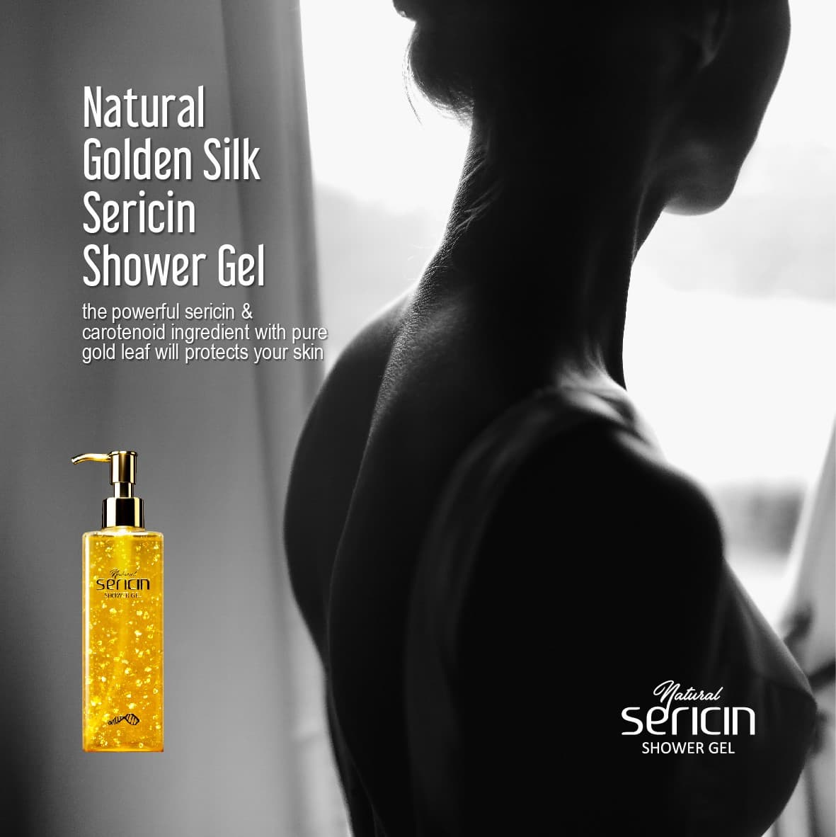 Natural shower gel