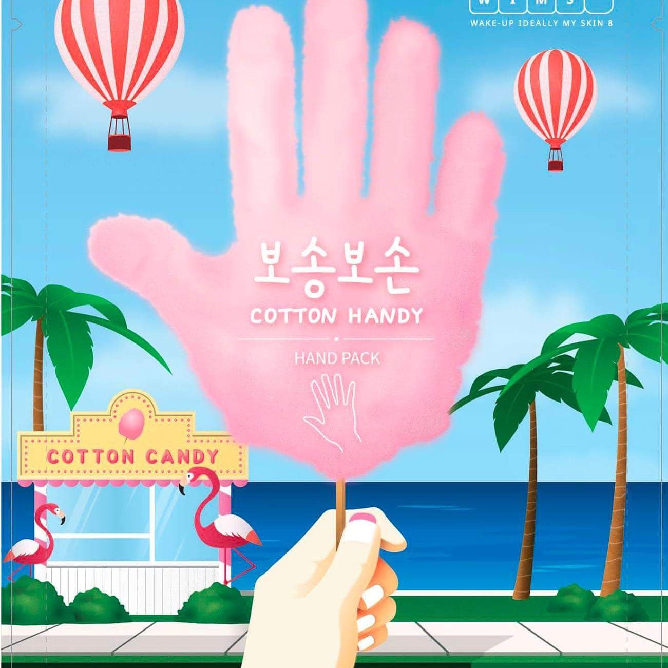 Skin Care Hand Mask Wims8 Cotton Handy Hand Pack Tradekorea