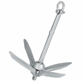 The galvanised folding grapnel anchor