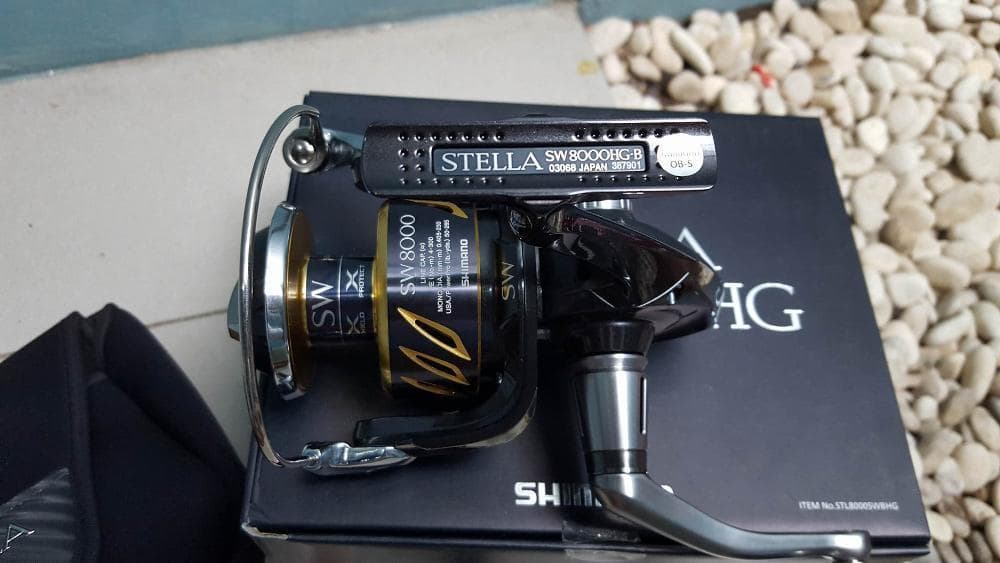 Shimano Stella SW 8000 HG Spinning Fishing Reel