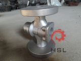 stainless steel investment casting pump valve 