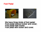 Sandblast accessory,foot pedal
