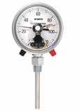 Direct Reading Liquid-In-Metal Thermometers-Rigid Back Stem Type (Axial stem)