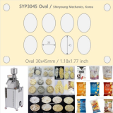 SYP3045 oval Rice cake machine from Shinyoung Mechanics
