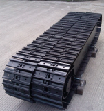 Rubber and steel track undercarriage (custom design and manufacturer)