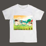 Kids illust graphic T-shirt series No.3