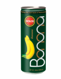 GOLOS BRAND CANNED BANANA JUICE DRINK 