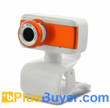 Plug-And-Play 2MP Digital Webcam with Adjustable Focus and Clip