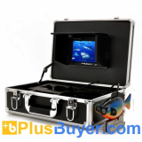 Deep Water Camera Set with 7 Inch Monitor and Carrying Case (600TVL, 20 Meter Cable)