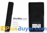 PicoMax - Portable DLP Projector (800 x 480, 2000: 1, H.264)