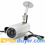 1/4 Inch CMOS Outdoor IP Camera with WDR (1280x720, H.264, Weatherproof)