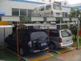 Hydraulic puzzle parking system 2 levels