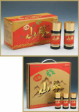 Energy Cultivated Wild Ginseng Root Juice, Gift Set