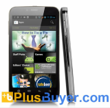 Elysium - GPS Android 4.0 Phone with 4.3 Inch Bright Screen, Dual SIM, Dual Core 1GHZ CPU