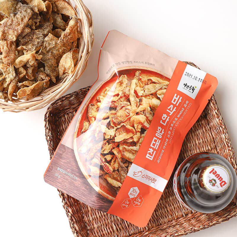 Nature Share  Fried Pollack Chips  _Korean Food _ Snack_ _ Spicy