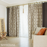 MyHouse curtain Polaryarn brown