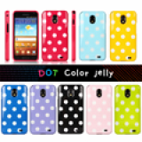 ARTCAMP DOT COLOR JELLY CASE FOR Apple iPhone4/4S, 5, Samsung Galaxy S4,S5, Note2, Note3