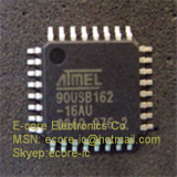 AT90USB162-16AU ATMEL 8-bit Microcontroller with 8/16K Bytes of ISP Flash